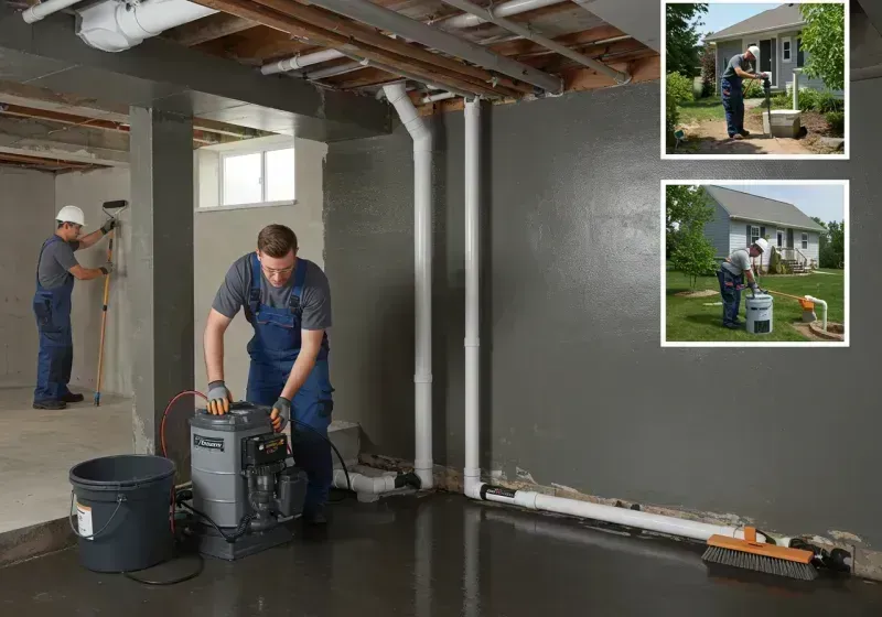 Basement Waterproofing and Flood Prevention process in Cambria County, PA